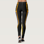 Barbados Flag Leggings (Achterkant)