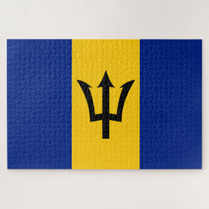 Barbados Flag Legpuzzel