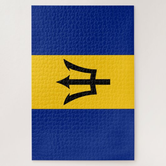 Barbados Flag Legpuzzel (Verticaal)