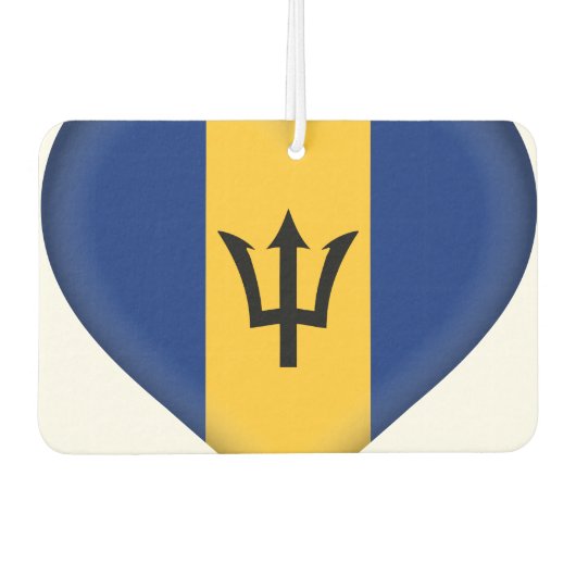Barbados Flag Luchtverfrisser (Voorkant)