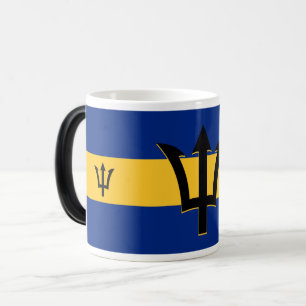 Barbados Flag Magische Mok
