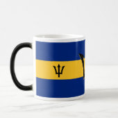 Barbados Flag Magische Mok (Links)