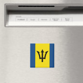 Barbados Flag Magneet (Insitu (Vaatwasser))