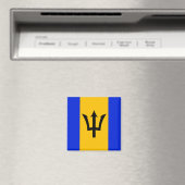 Barbados Flag Magneet (Insitu (Vaatwasser))