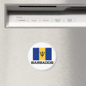 Barbados Flag Magneet (Insitu (Vaatwasser))