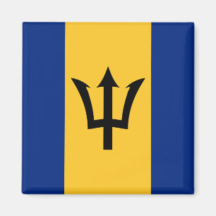 Barbados Flag Magneet