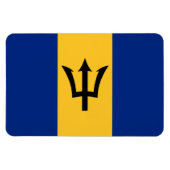 Barbados Flag Magneet (Horizontaal)