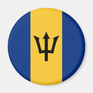 Barbados Flag Magnet