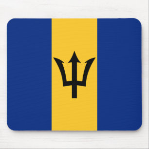 Barbados Flag Mousepad Muismat