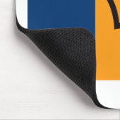 Barbados Flag Mousepad Muismat (Hoek)