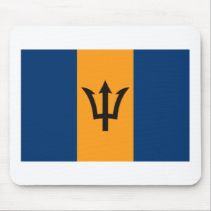 Barbados Flag Mousepad Muismat