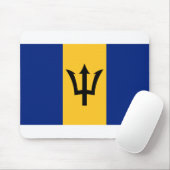 Barbados Flag Muismat (Met muis)