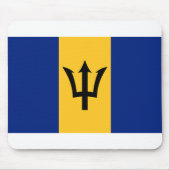 Barbados Flag Muismat (Voorkant)