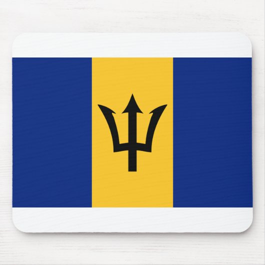 Barbados Flag Muismat (Voorkant)