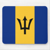 Barbados Flag Muismat (Voorkant)