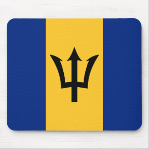 Barbados Flag Muismat