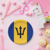 Barbados Flag Papieren Bordje (Feest)