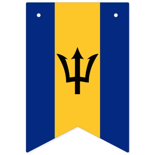 Barbados Flag & Party Barbados Banners / bruiloft (Tweede vlag)