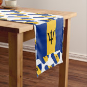 BARBADOS Flag Patriotic Korte Tafelloper (Voorbeeld)