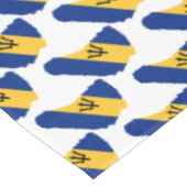 BARBADOS FLAG Patriotic Tafelkleed (Gekanteld)