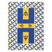 BARBADOS FLAG Patriotic Tafelkleed (Voorkant)
