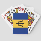 Barbados Flag Pokerkaarten (Achterkant)