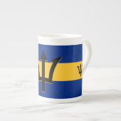 Barbados Flag Porselein Kop (Voorkant rechts)