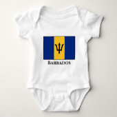 Barbados Flag Romper (Voorkant)