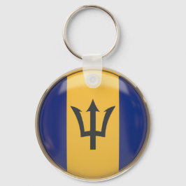 Barbados Flag Sleutelhanger