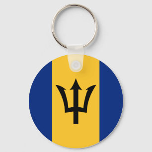 Barbados Flag Sleutelhanger