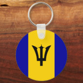 Barbados Flag Sleutelhanger (Voorkant)