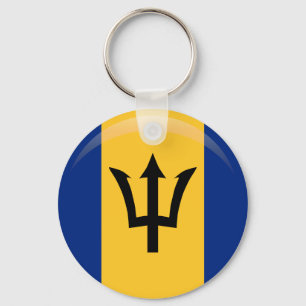 Barbados Flag Sleutelhanger