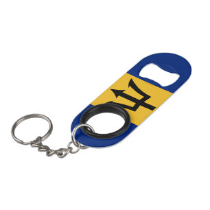 Barbados Flag Sleutelhanger Flessenopener