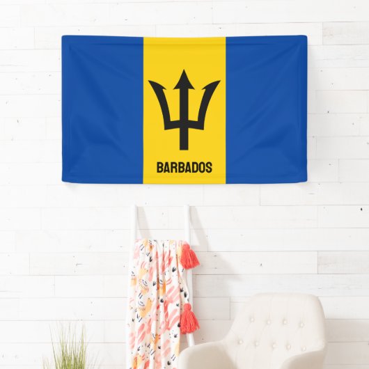 Barbados Flag Spandoek (Insitu)