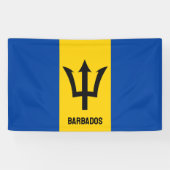 Barbados Flag Spandoek (Horizontaal)