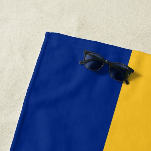 Barbados Flag Strandlaken (In situ)