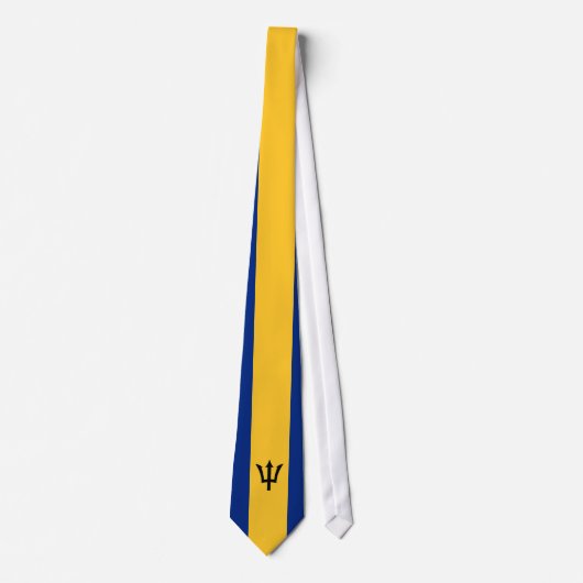 Barbados Flag Stropdas (Voorkant)