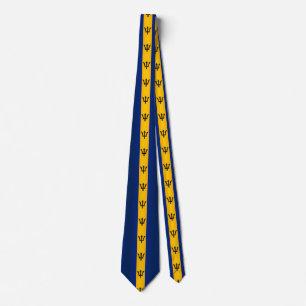 Barbados Flag Stropdas