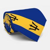 Barbados Flag Stropdas (Opgerold)