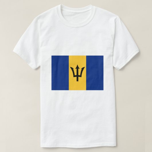 Barbados Flag T-shirt (Design voorkant)