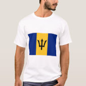 Barbados Flag T-shirt (Voorkant)