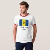 Barbados Flag T-shirt (Voorkant volledig)