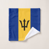 Barbados Flag Towel Bad Handdoek (Wasdoekje)
