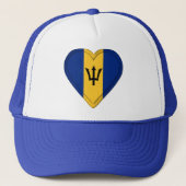 Barbados Flag Trucker Pet (Voorkant)