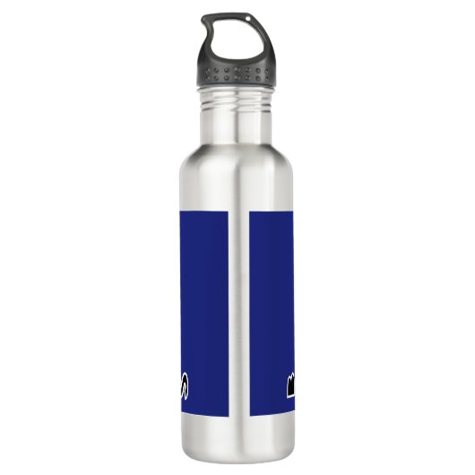 Barbados Flag Waterfles (Achterkant)