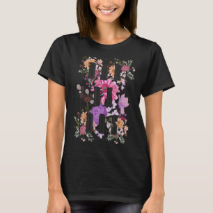 Barbados Flowers Floral Barbadian Vacation T-shirt