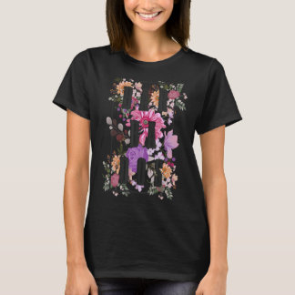 Barbados Flowers Floral Barbadian Vacation T-shirt