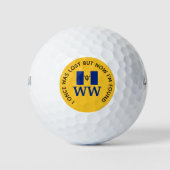 BARBADOS Gepersonaliseerd Christelijk verlies van  Golfballen (Voorkant)