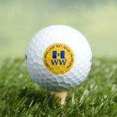 BARBADOS Gepersonaliseerd Christelijk verlies van  Golfballen (Insitu Shirt)