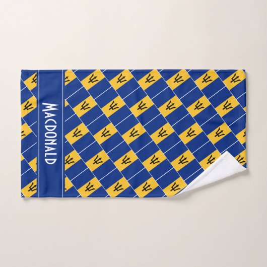 BARBADOS gepersonaliseerde carnavalssporten Handdoek (Handdoek)